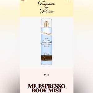 Sabrina Carpenter “Me Espresso” Body Mist